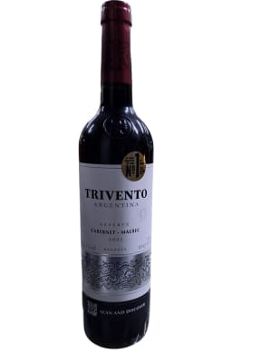 TRIVENTO RESERVA CABERNET MALBEC 750 ML