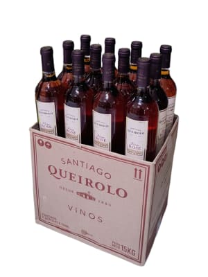 CAJA VINO QUEIROLO ROSE 12UND