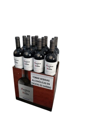 CAJA DE VINO CASILLERO MALBEC 750ML