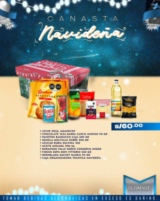 CANASTA NAVIDEÑA B