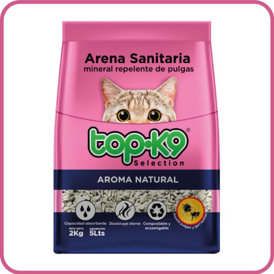 ARENA SANITARIA TOP K9 MINERAL 2 KG
