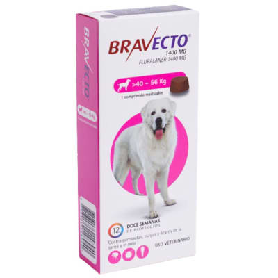 BRAVECTO 1 COMP. X 3 MESES PERRO 40-56 KG1