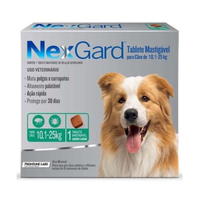 NEXGARD 10-25 KG 68 MG 1 COMP1