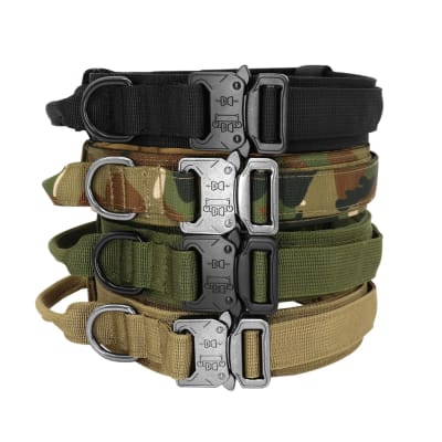 COLLAR TACTICO REFORZADO Y ASA M BBT01-L