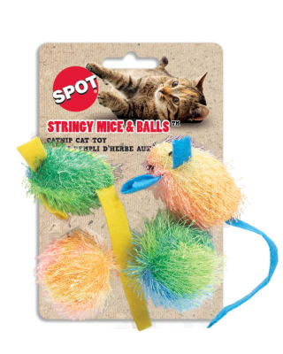 SPOT CATNIP RATON PELOTA PACK 4 2505