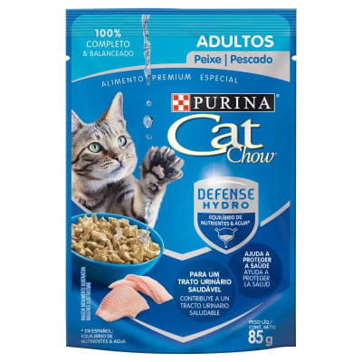 CAT CHOW ADULTO PESCADO 85 GR