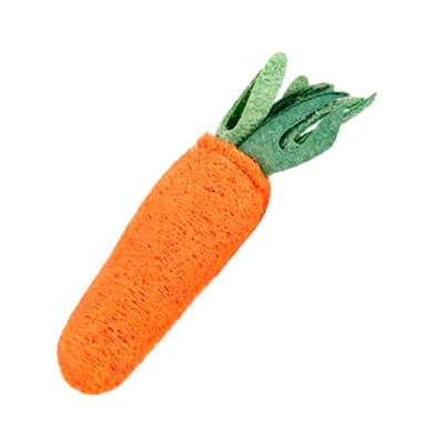 JUGUETE ZANAHORIA LOOFAH 4,5