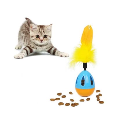 JUGUETE PORFIADO CON PLUMAS WPS272