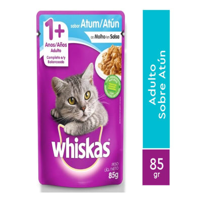 WHISKAS PESCADO POUCH 85 GR