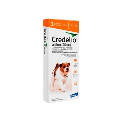 CREDELIO 225 MG PERRO 5,5 - 11 KG 1 COMP