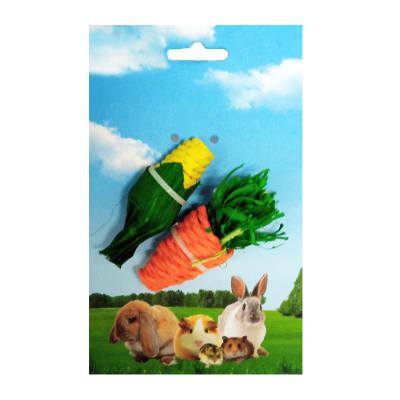 JUGUETE LOOFAH ZANAHORIA Y CHOCLO 67650571