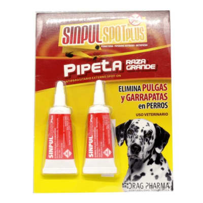 SINPUL SPOT PLUS PIPETA 2 X 2 ML RAZA GRANDE