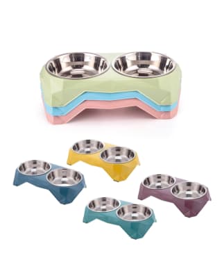 PLATO DOBLE ACERO INOX 33X16X05 CM TQ036-1