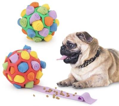 PELOTA GOMA OLFATEO DM2048