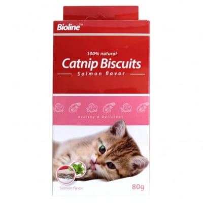 GALLETAS DE CATNIP Y SALMON 80 GR 2294