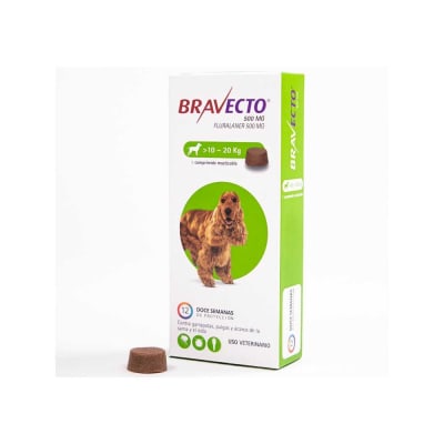 BRAVECTO 1 COMP x 3 MESES PERRO 10-20 KG1
