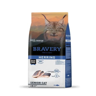 BRAVERY CAT SENIOR PESCADO 7 KG