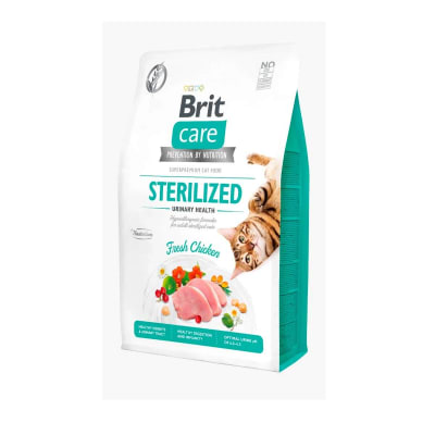 BRIT CARE GATO GF ESTERILIZADO URINARIO 7 KG