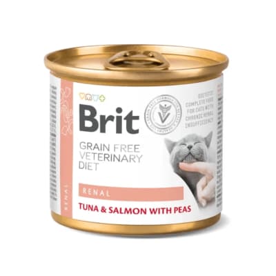 LATA BRIT VET DIET GATO RENAL 200 GR1
