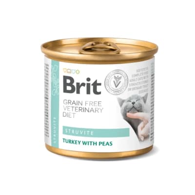 LATA BRIT VET DIET GATO URINARY STRUVITE 200 GR