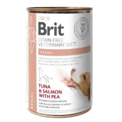 LATA BRIT VET DIET PERRO RENAL 400 GR