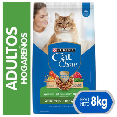 CAT CHOW HOGAREÑOS 8 KG