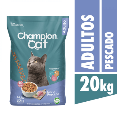 CHAMPION CAT PESCADO 20 KG1