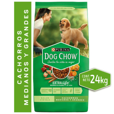 DOG CHOW CACH. RZ. MED. GR. 24 KG