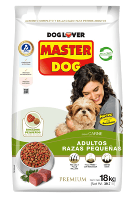 MASTER DOG ADULTO RZ. PEQUEÑAS 18 KG
