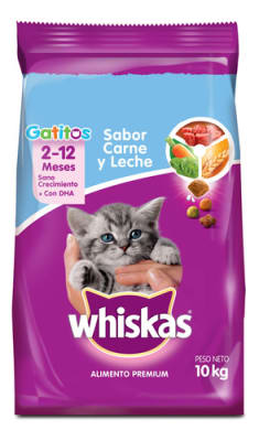 WHISKAS GATITO 10 KG