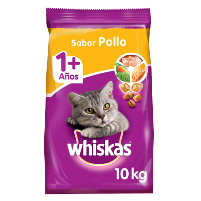 WHISKAS POLLO LECHE 10 KG