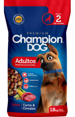 CHAMPION DOG ADULTO CARNE 18 KG
