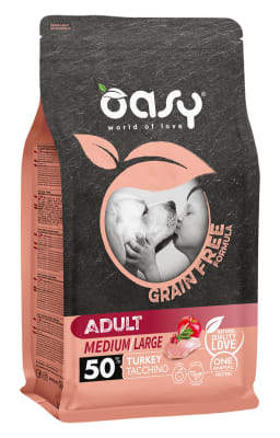 OASY GF ADULT MEDIUM/LARGE PAVO 12 KG