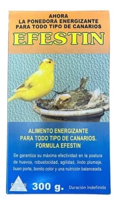 EFESTIN PONEDORA ENERGIZANTE PARA CANARIOS 300 GR1