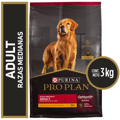 PRO PLAN CANINE ADULTO MEDIUM BREED 3 KG