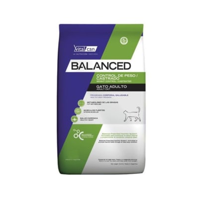 BALANCED FELINE CONTROL PESO 2 KG