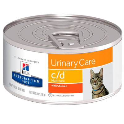 HILLS C/D FELINE URINARY CARE LATA 5.5 OZ