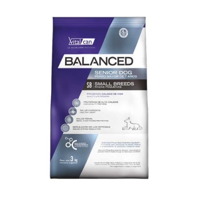 BALANCED CANINE SENIOR RAZA PEQ 3 KG