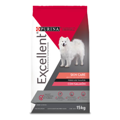 EXCELLENT CANINE ADULTO SALMON SKIN CARE 15 KG