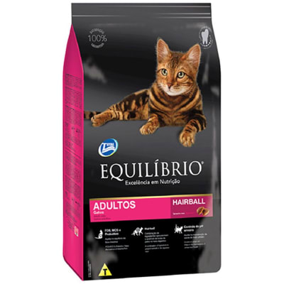 EQUILIBRIO FELINE ADULTO HAIRBALL 1,5 KG