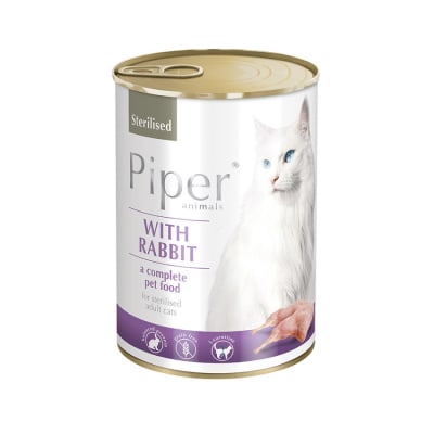 PIPER CAT CONEJO 400 GR