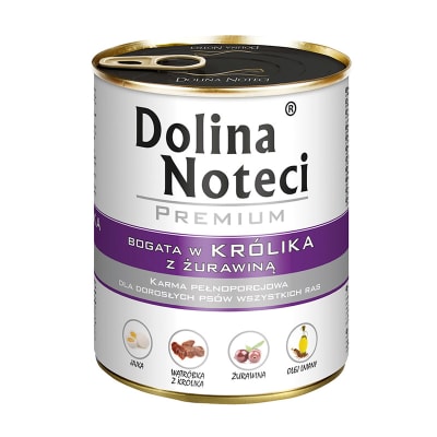 DOLINA CONEJO CON ARANDANOS 800 GR