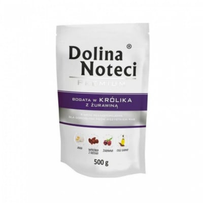 DOLINA CONEJO CON ARANDANOS 500 GR