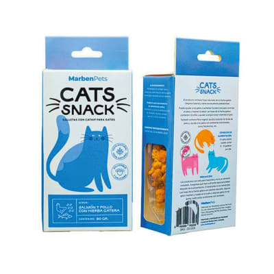 CAT SNACK SALMON POLLO 80 GR CK1024