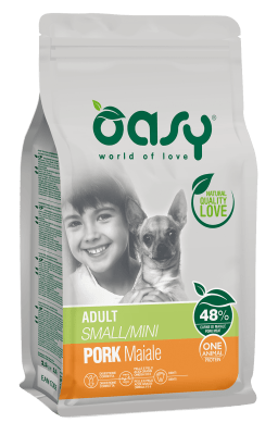 OASY OAP ADULT SMALL/MINI CERDO 2,5 KG