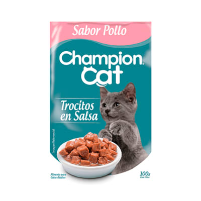 CHAMPION CAT POUCH GATITO 100 GR