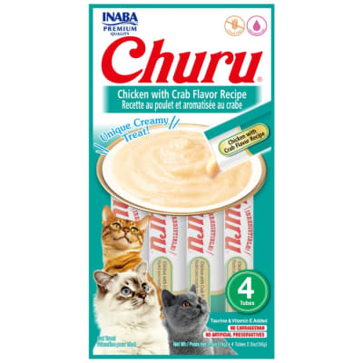 CHURU GATO POLLO CANGREJO 56 GR