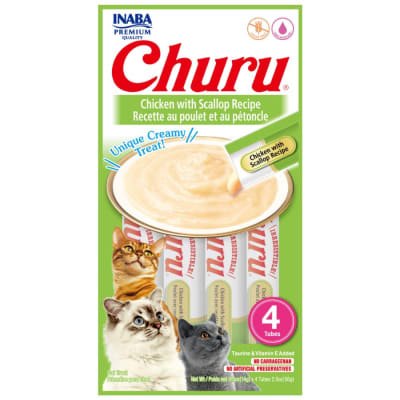 CHURU GATO POLLO CON OSTIONES 56 GR