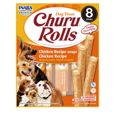 CHURU ROLLS PERRO POLLO 8 UN1