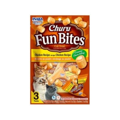 CHURU GATO FUN BITES POLLO 20 GR X31